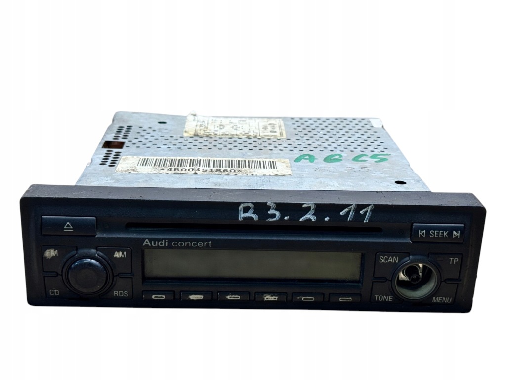 Купити Радіопрогравач радіо audi a6 c5 4b0035186q