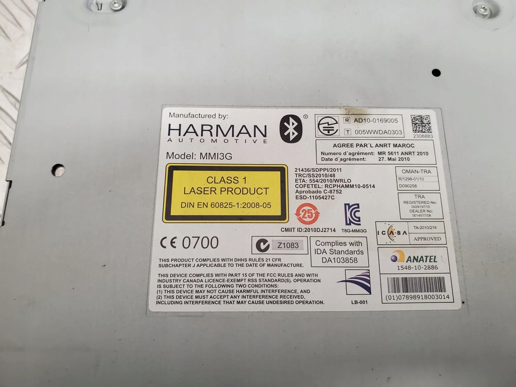 фото №2, Audi q3 8u 8u0035664f автомобільна магнітола