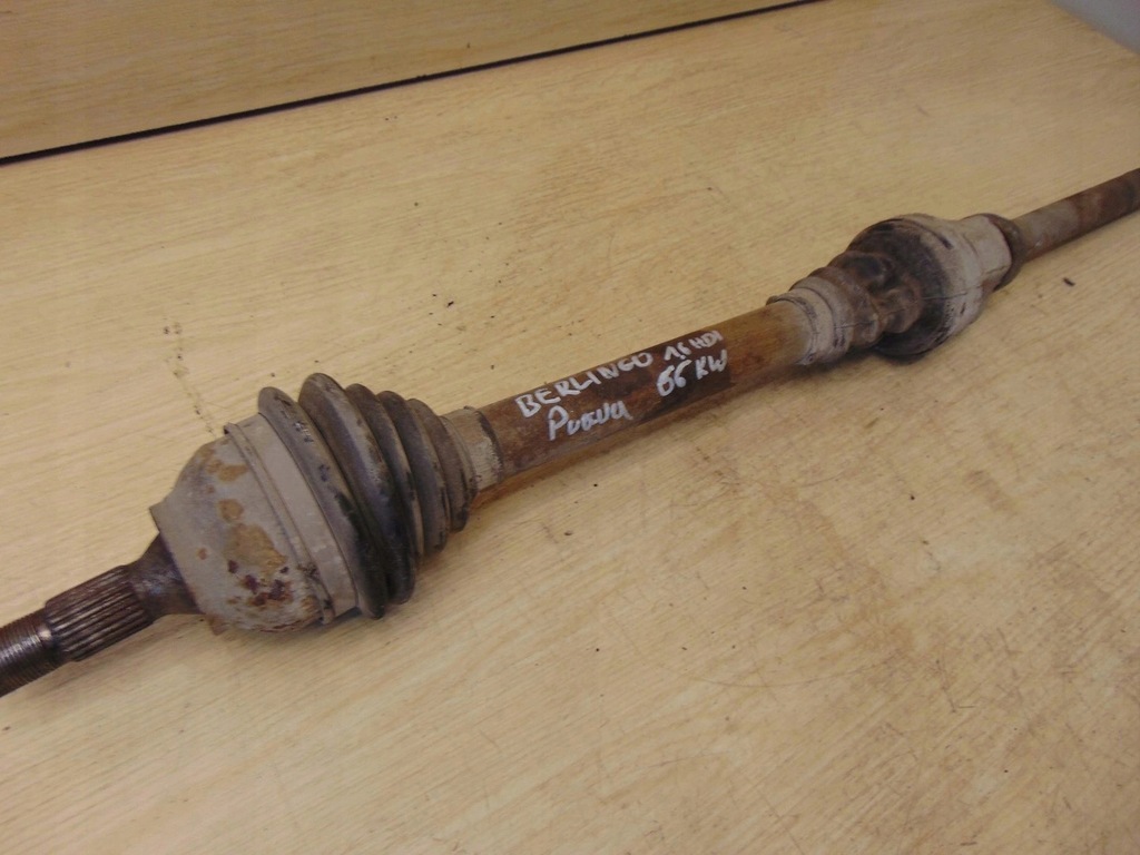 фото №6, Приводной вал правая перед citroen berlingo iii 1.6 hdi