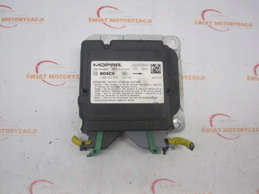 фото №1, Opel combo d модуль датчик подушка безопасности 51976890 0285012909