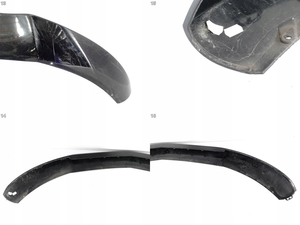 фото №11, Mercedes cla cla45 c117 45 amg 13-17 спойлер w бампер перед