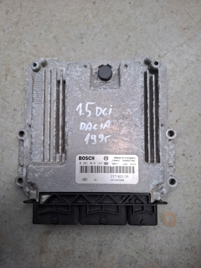 фото №1, Бортовий комп'ютер бортовий dacia 1.5dci