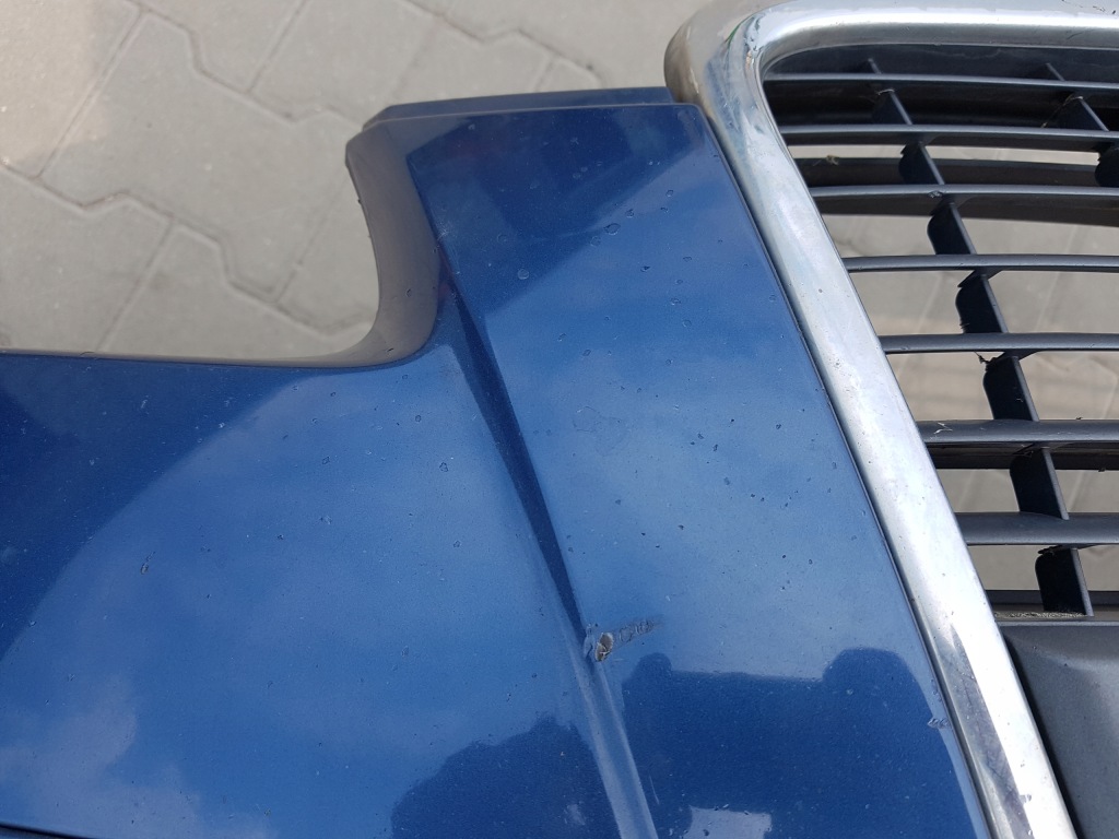 фото №6, Audi a6 c6 04-07r бампер перед решётка радиатора lz5b