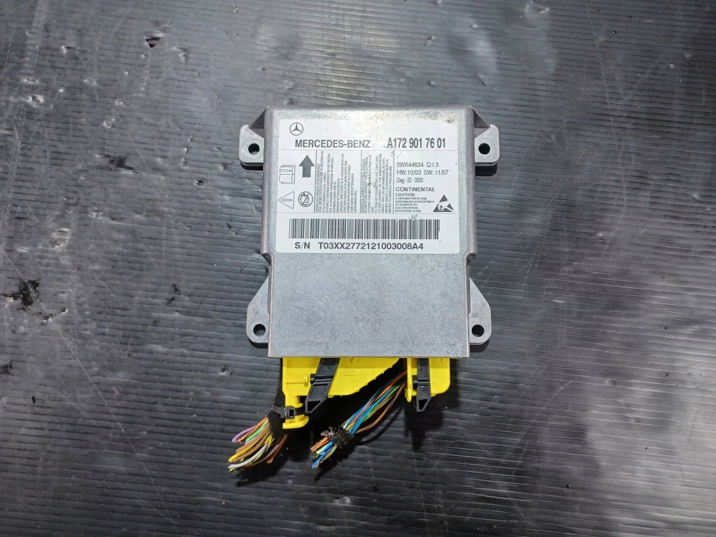 Купити Mercedes slk r172 w172 модуль блок керування датчик подушка безпеки подушок a1729017601