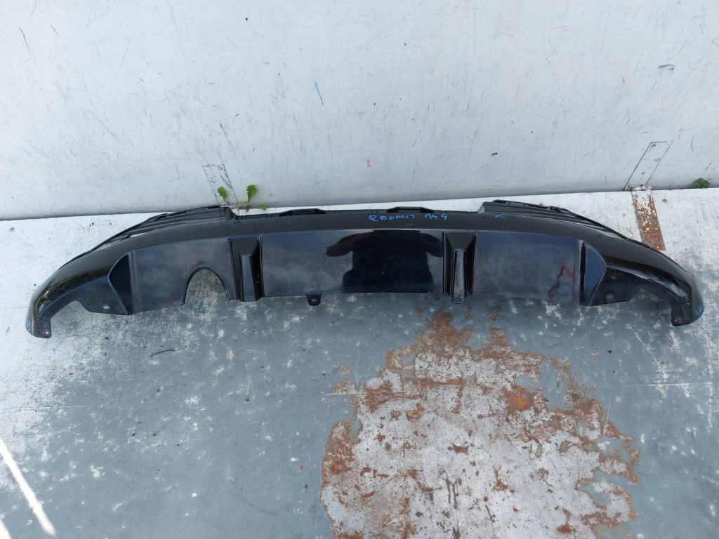 Renault clio iv 4 hb спойлер дифузор бампер задній задній Недорого