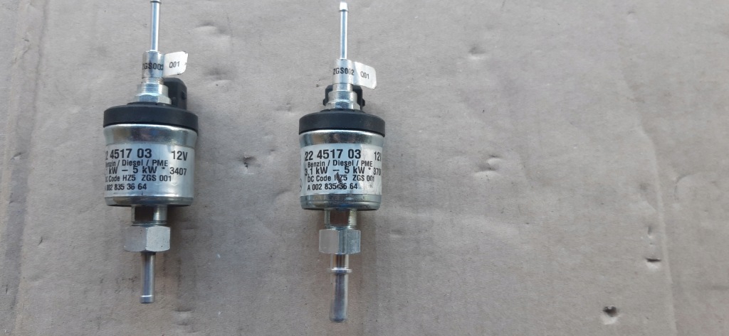 фото №1, Помпа пального sprinter webasto 3-5kw