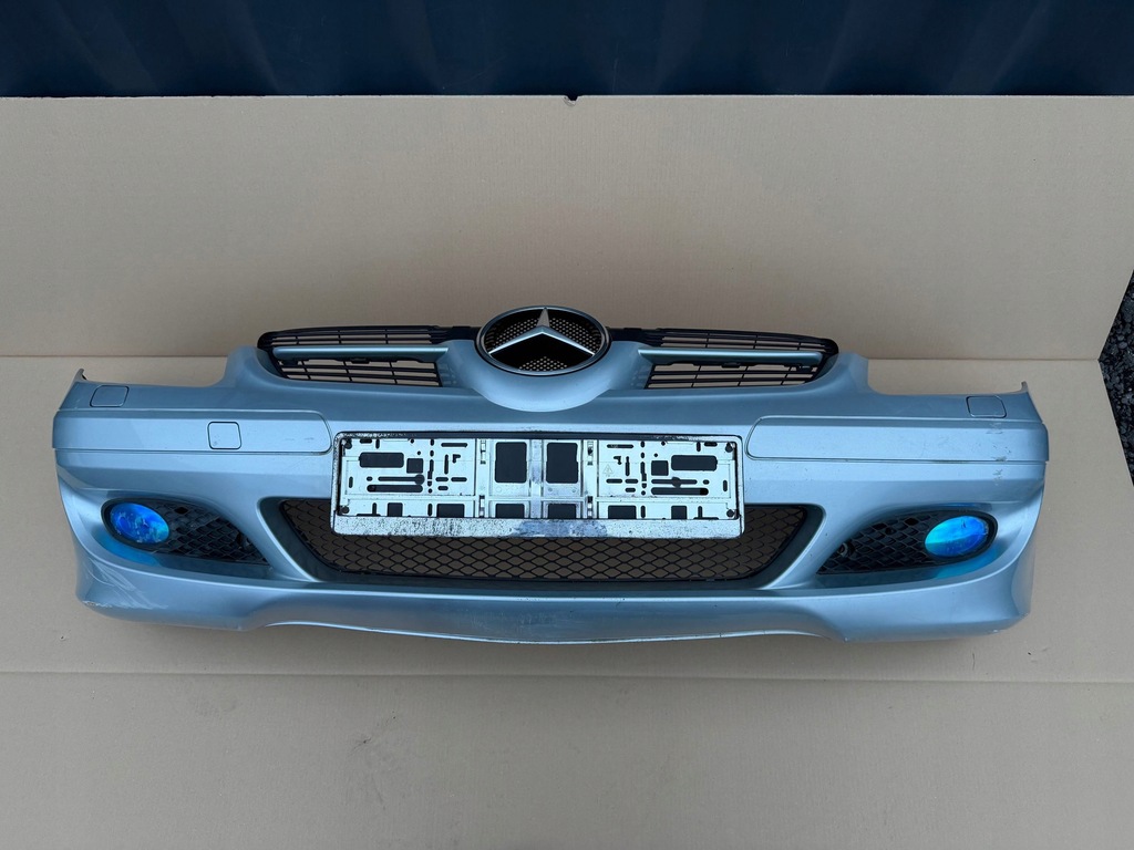 фото №1, Бампер перед mercedes slk r171 w171 kompletny оригінал омивачі