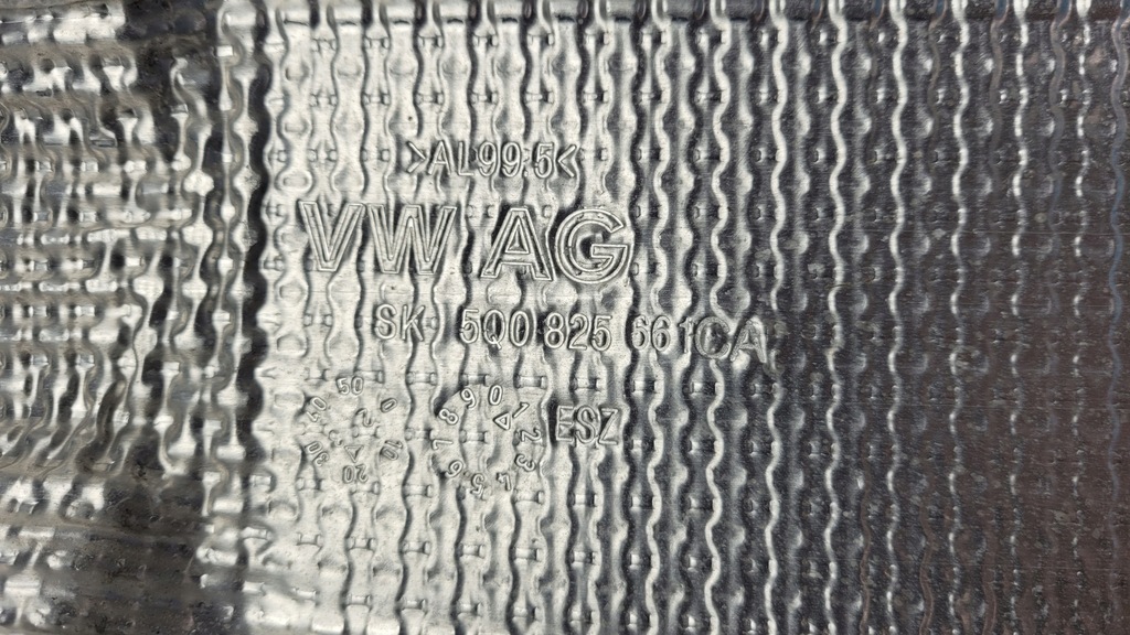 фото №5, Cupra seat leon 23r захист теплова тунель 5q0825661ca