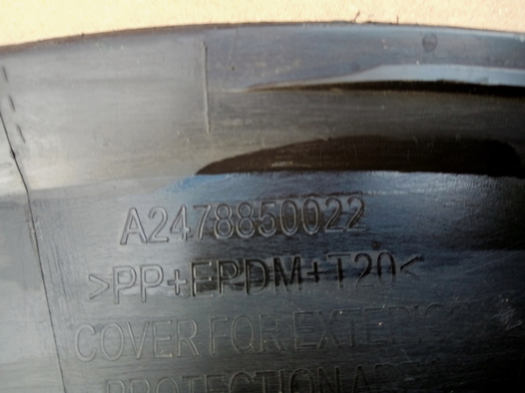 фото №10, Mercedes glb w247 ліва молдинг крила перед 2018r-