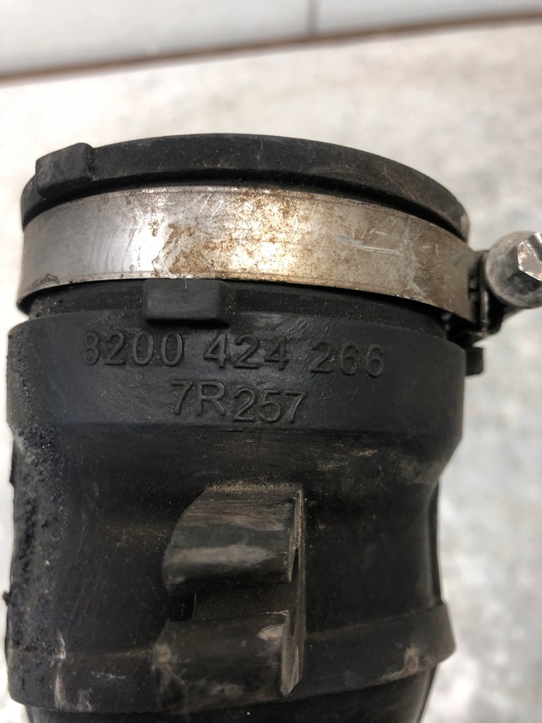 фото №4, Труба шланг повітря renault clio iii 8200424266