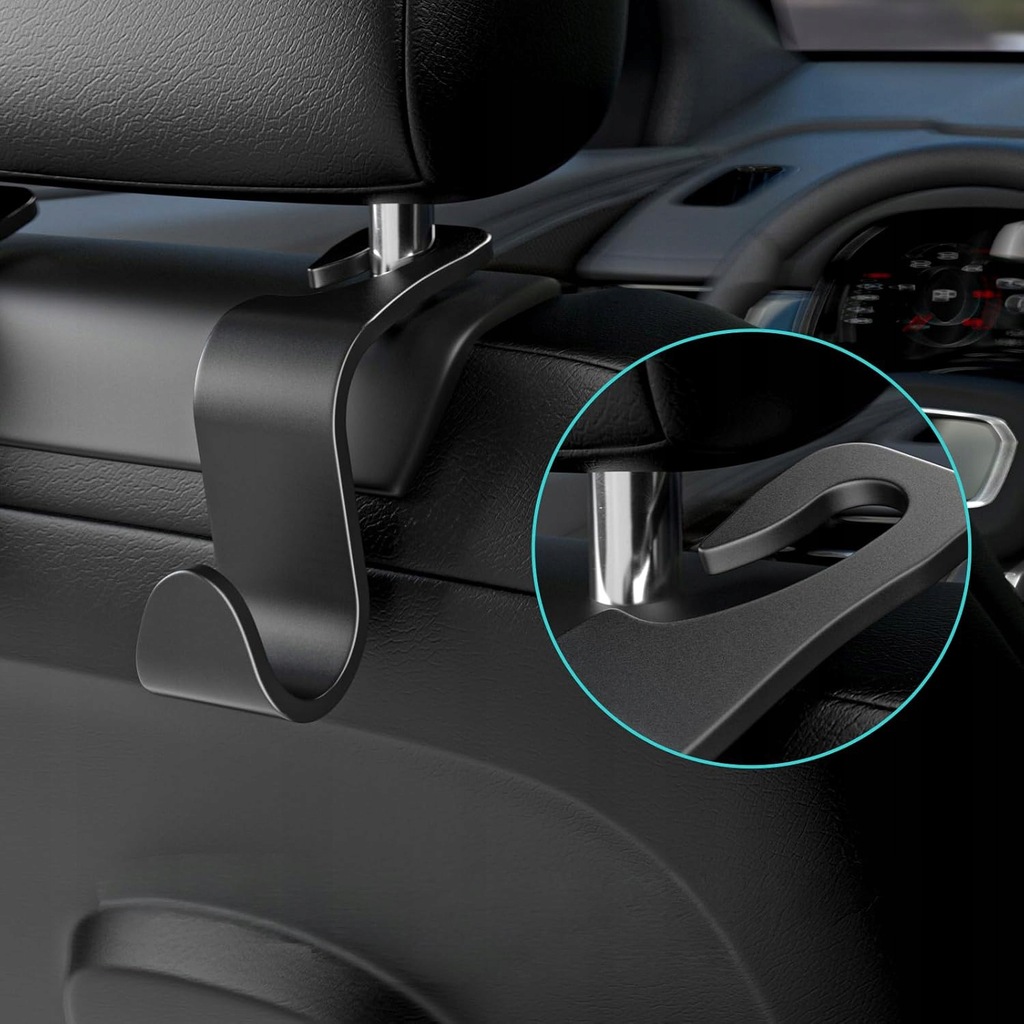 фото №8, Кронштейн автомобільний na підголівник гачки гачок кронштейн ubrania zakupy torbę