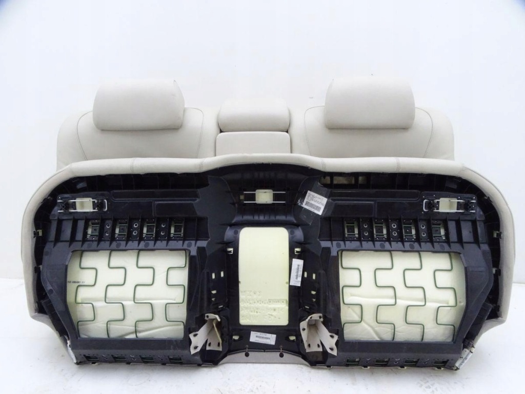 Bmw 7 f01 08-15 сидіння комфорт заднє сидіння бежева шкіра європа 25 tys km Недорого