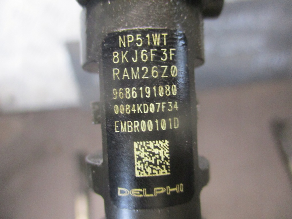 фото №7, Форсунки 4szt комплект ford smax 2.0tdci 140km 9686191080