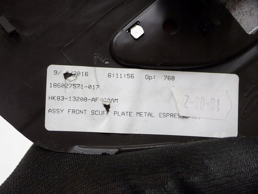 фото №8, Молдинг защита порог порог правая hk83-13200-b jaguar f-pace x761 16r