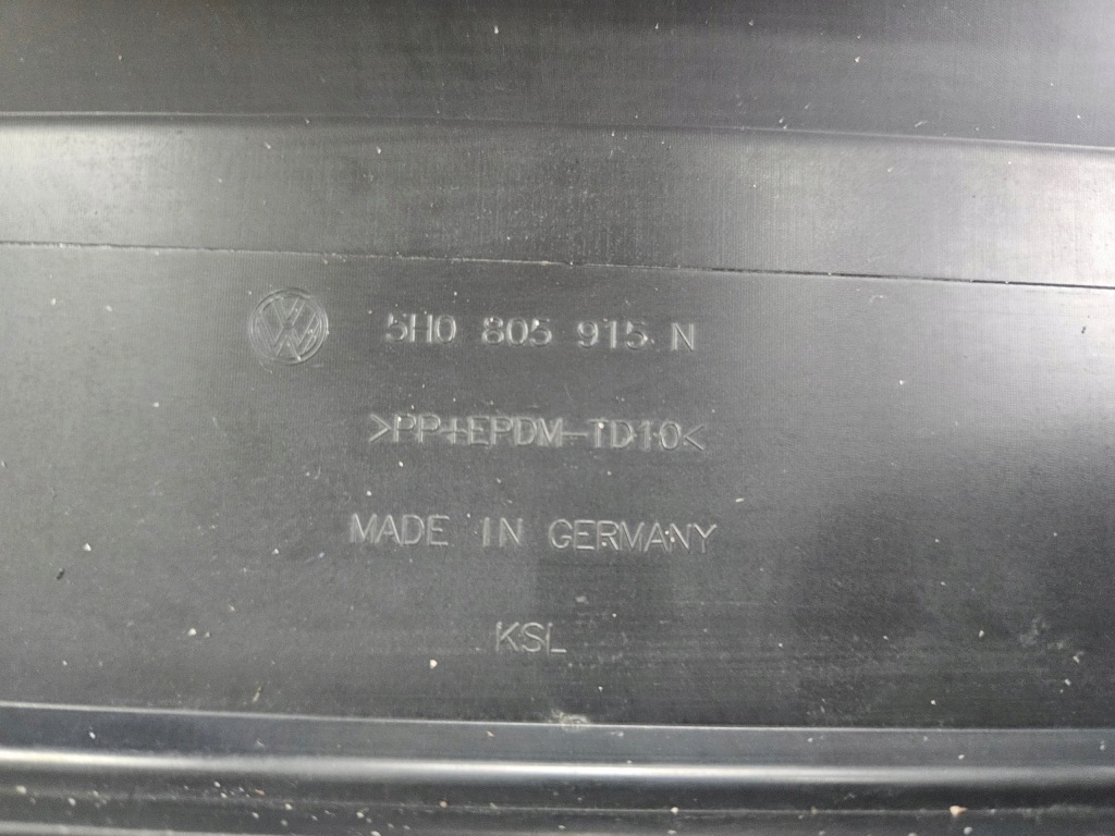 Vw golf viii 8 рестайлинг  gti 2024 - спойлер бампера перед 5h0805915n Недорого