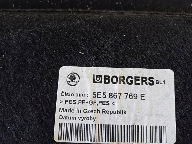 фото №9, M32 полиця багажника skoda octavia iii hb 5e5867769e