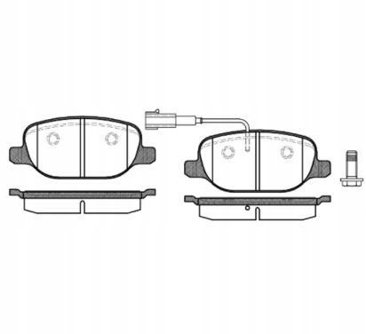 фото №1, Roadhouse гальмівні колодки гальмівні alfa romeo giulietta
