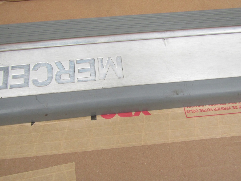 фото №11, 2 mercedes w140 молдинг поріг накладка поріг перед