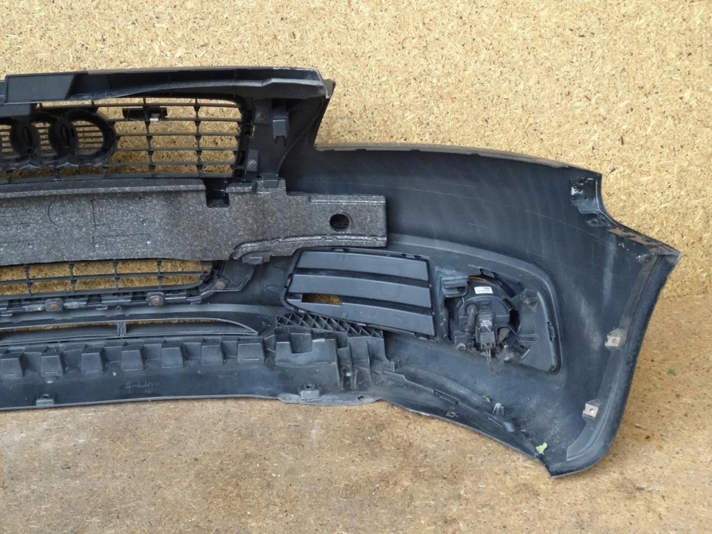 Audi a3 8p lift 08-12 бампер перед передний решётка радиатора поглотитель kompletny s-line Цена