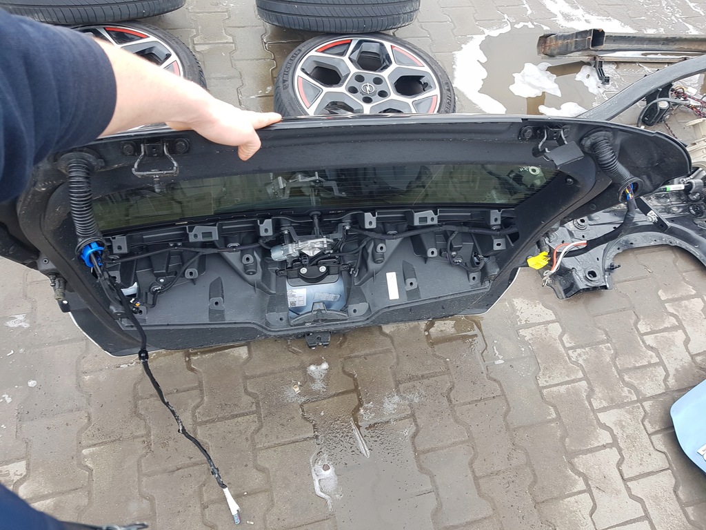 фото №5, Opel astra vi l 21r- hb крышка багажника багажника задняя