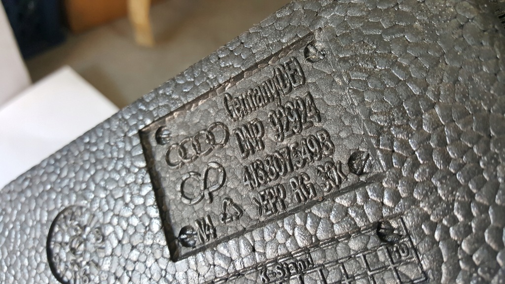 фото №13, Абсорбер пена бампера передний audi e-tron gt 4j3807549b демонтаж