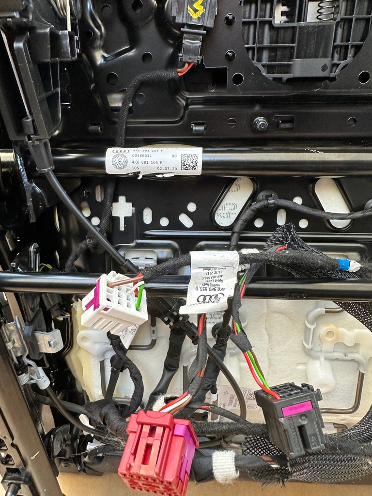 фото №13, Сиденья audi a6 c8 a7 4k s6 s7 rs6 rs7 recaro s-line обивка nowe europa !