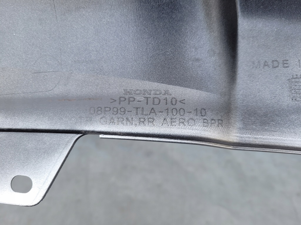 фото №10, Honda crv cr-v v aero 2018-2021 18-21 накладка бампера заднего задняя