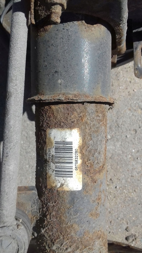 фото №7, Амортизационная стойка поворотный кулак правый peugeot 508 1.6hdi