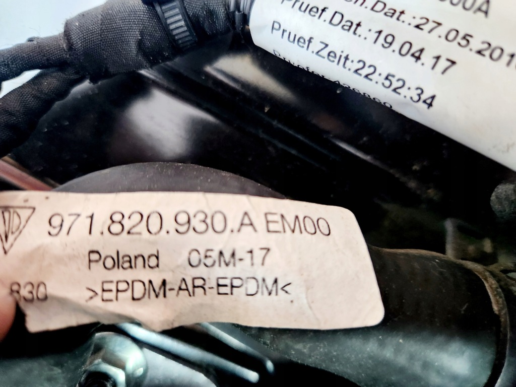 фото №8, Kompletny теплообмінник тепла клапан насос porsche panamera 971 оригінальний номер