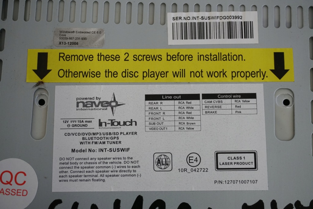 фото №4, Suzuki swift mk7 iv радіо навігація gps naveo int-suswif 2011-2014rok