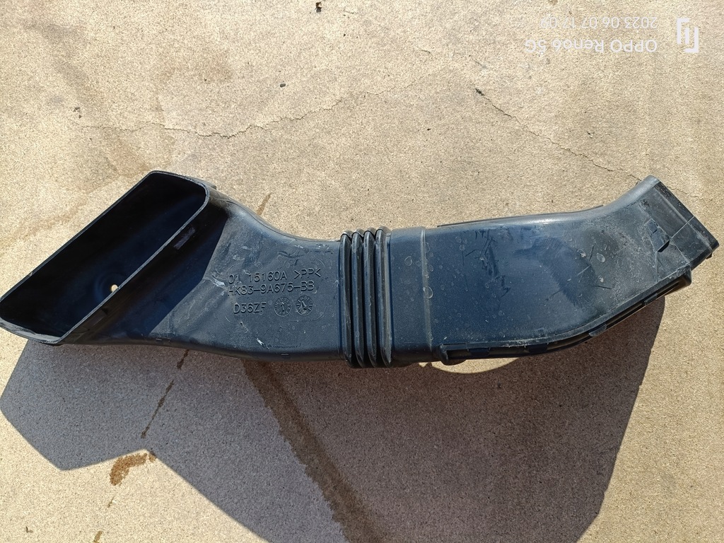 фото №1, Jaguar f-pace velar труба повітрозабірник шланг повітря