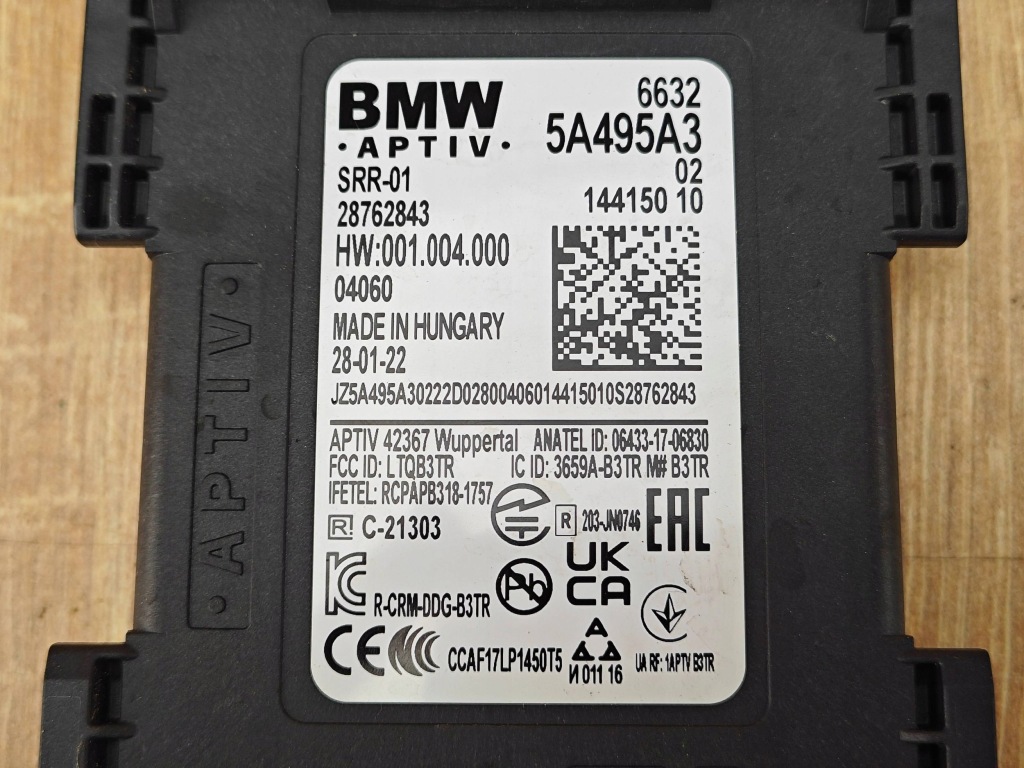 фото №4, Org радар датчик поперечина движения distronic bmw 8 g16 g26 g20 g11 5a495a3 30km