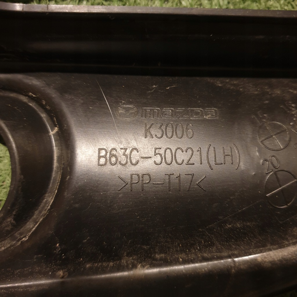 фото №7, Решітка бампера лівий перед mazda 3 bm lift