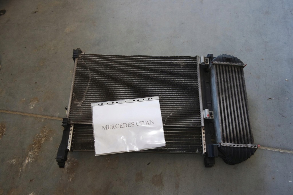фото №1, Комплект радиатор mercedes citan i w415