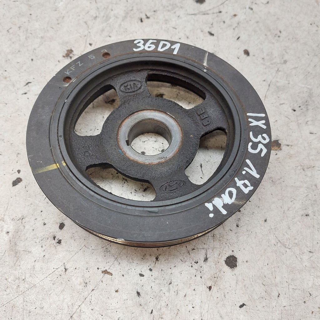 фото №1, Hyundai ix35 1,7 crdi 2013 шків колінчастого вала