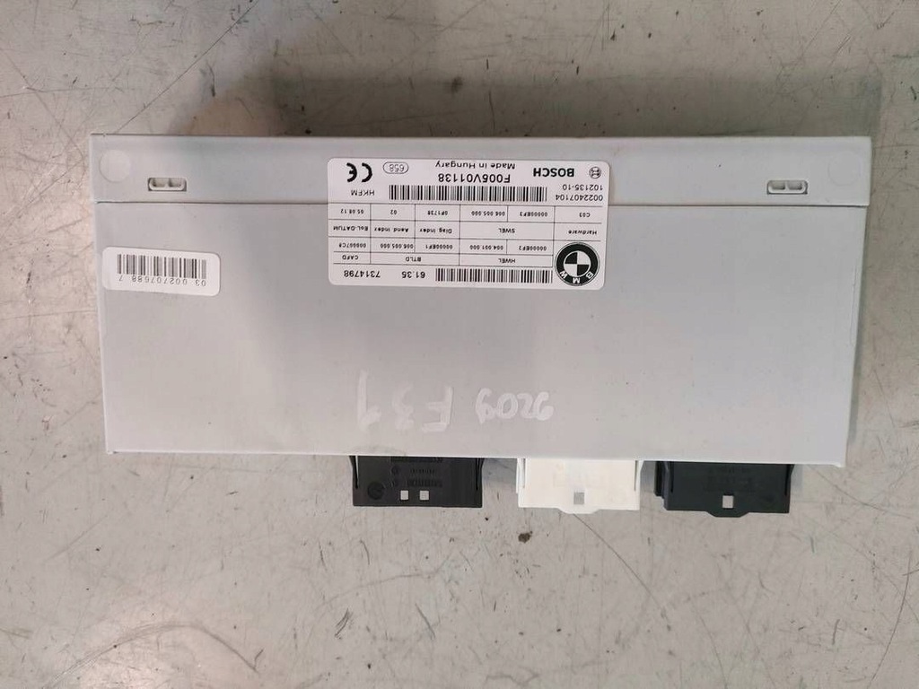 фото №1, Модуль кришки багажника bmw 3 f30 f35 f31 7314798