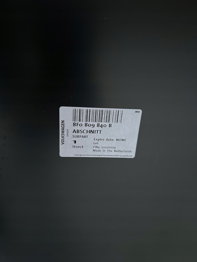 Audi a5 кабріолет  8t0 8f0 обшивка крило правий задні нове оригінал Недорого