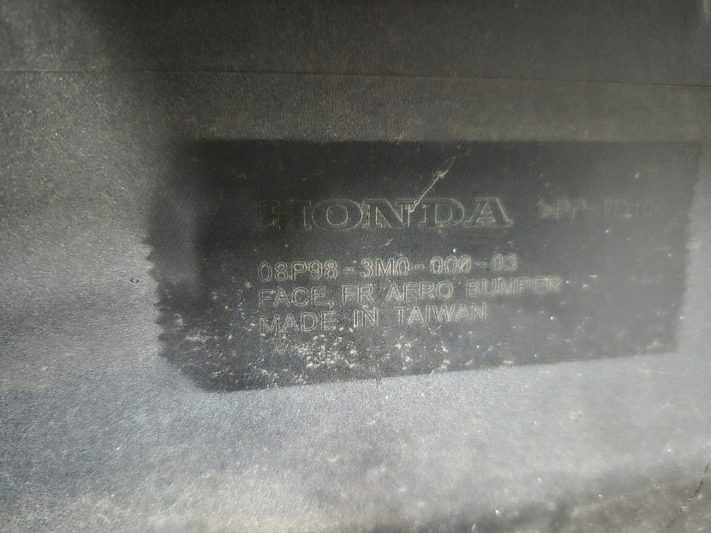 фото №15, Honda crv 5 cr-v iv 5 aero спойлер бампера передній перед