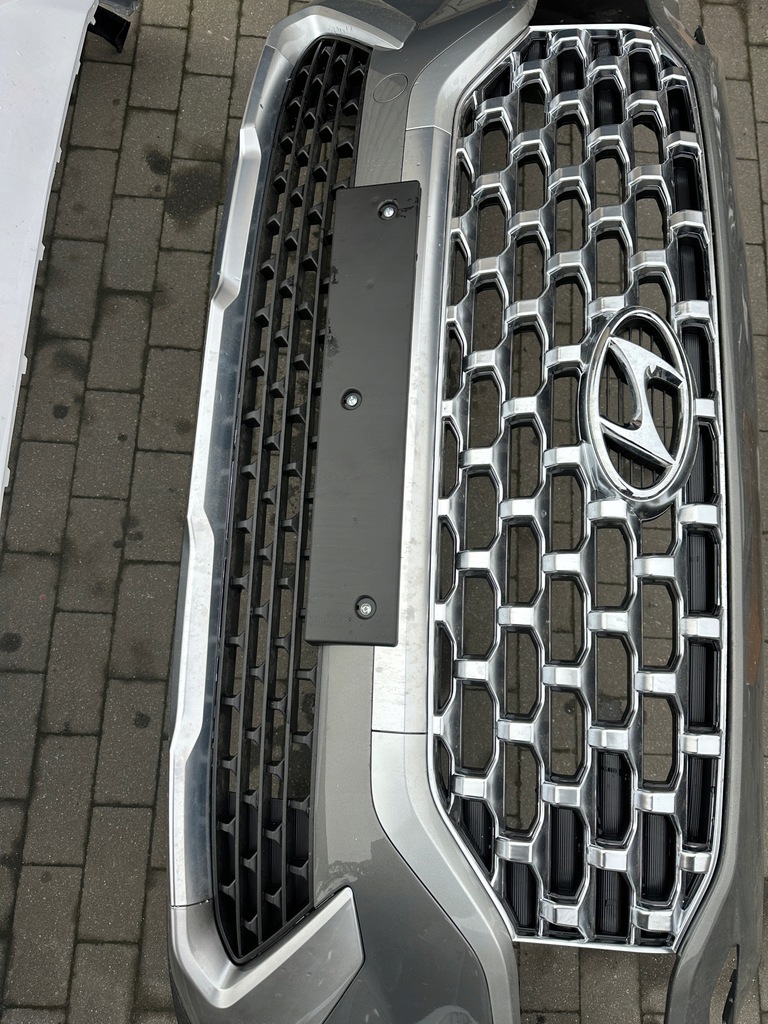 фото №5, Santa fe 2021 бампер передний