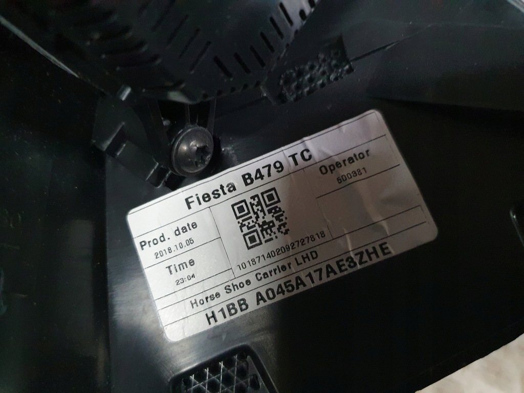 фото №6, Тунель середній панель кондиціонера ford fiesta mk8