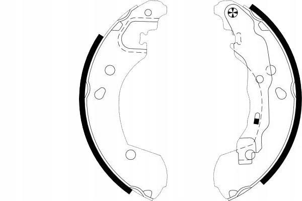фото №2, Гальмівні колодки гальмівні renault clio 05- modus micra tex