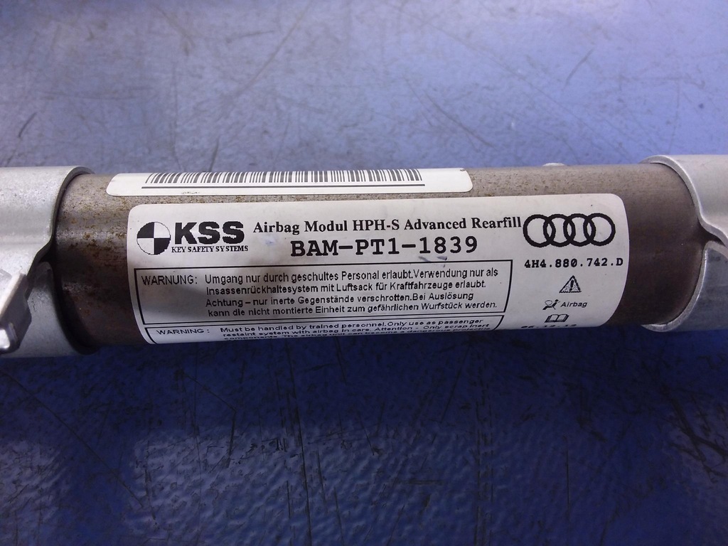 фото №4, Audi a8 d4 long подушка безопасности шторка безопасности правая 4h4880742d
