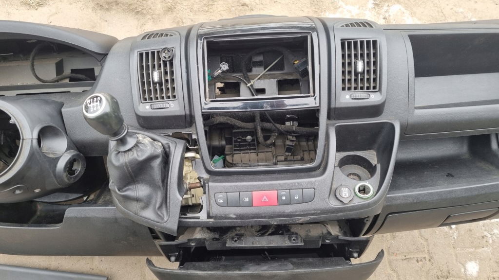 Ducato iii рестайлінг  boxer jumper 12 панель приладів приладова обігрівач комплект Зі Шроту