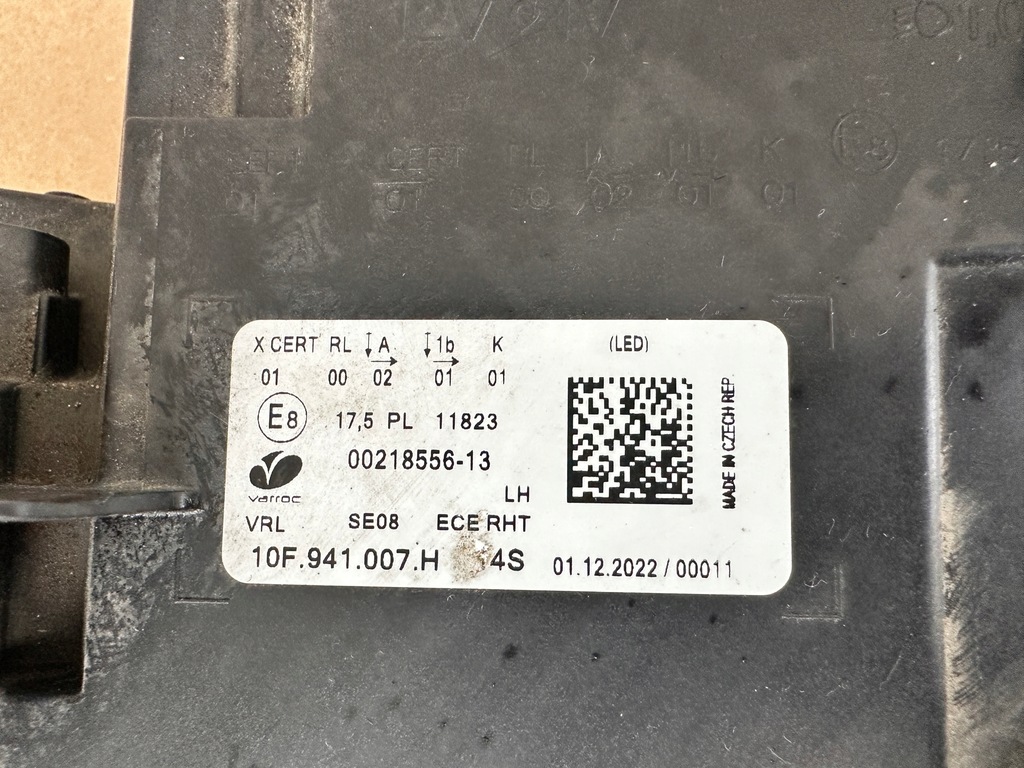 фото №5, Лампа cupra born full led ліва перед передня