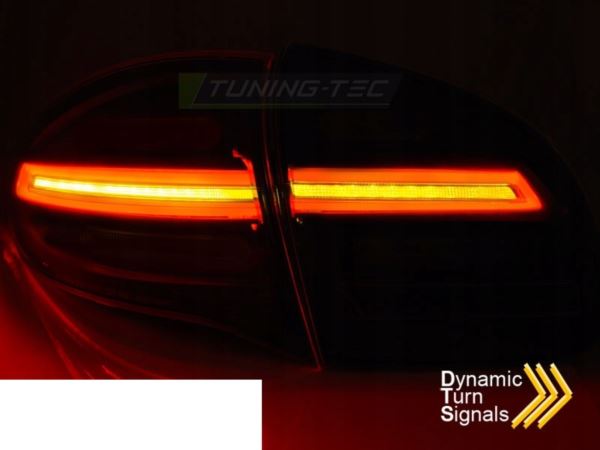 Ліхтарі  porsche cayenne 10-15 чорний  r-smoke led dts Доставка