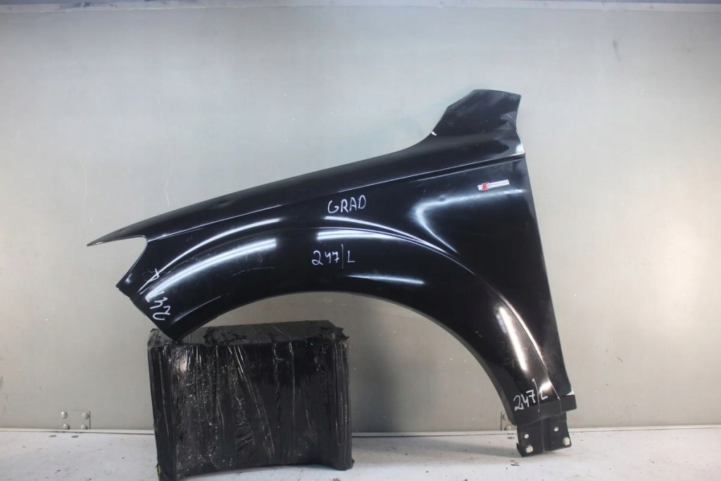 фото №1, Крила лівий перед audi q7 4l + накладка