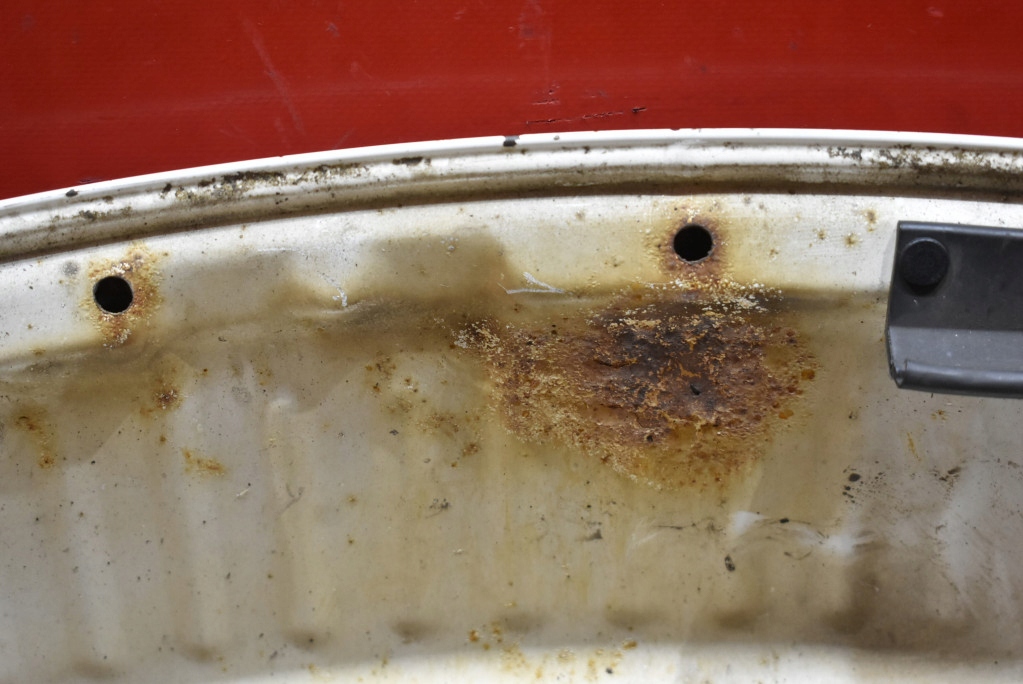 фото №14, Капот крышка двигателя белый honda civic 9 ix 11-16