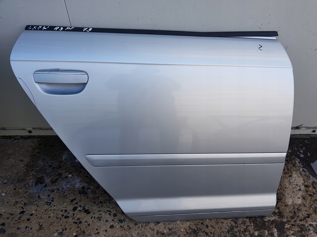 фото №1, Audi a3 8p 04-12r дверь правое задняя lx7w