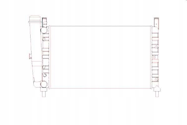 Купити Nrf радіатор води fiat fiorino 1.3 147