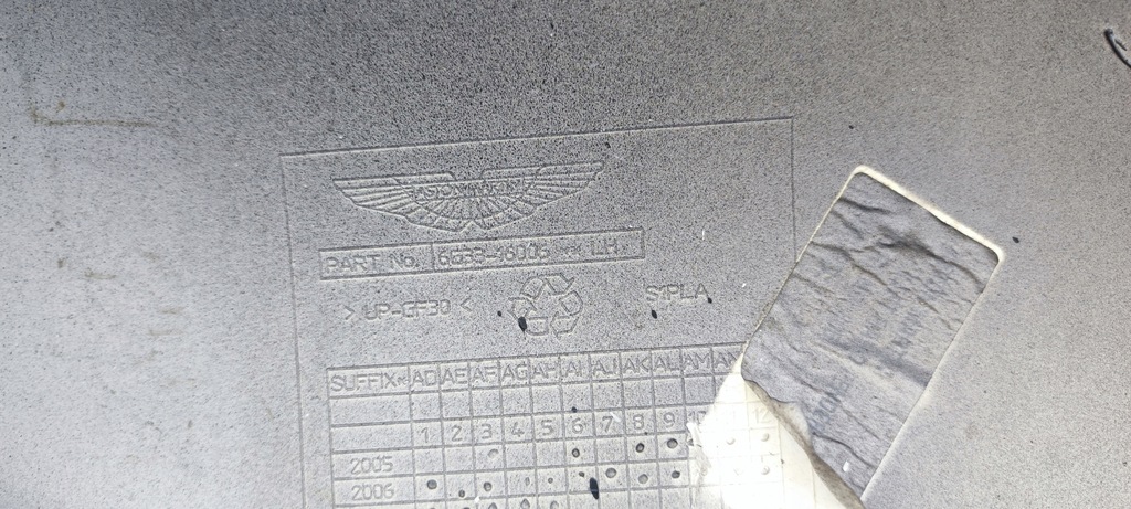 фото №11, Aston martin vantage крыло левый перед 6g3316006